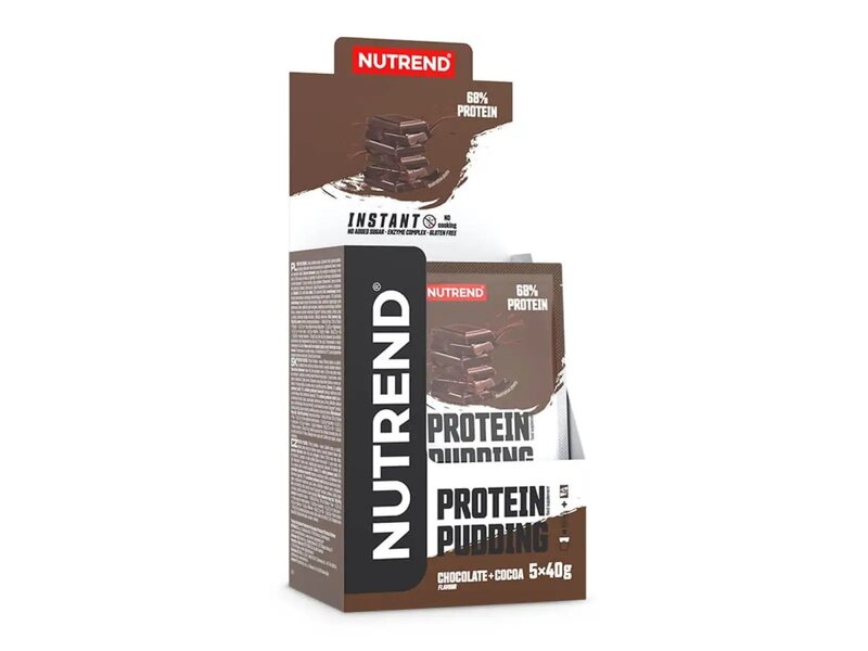 Nutrend Protein Pudding Chocolate Cocoa Pack Of (5 x 40g)