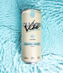 Nano Collagen Vibe Drinks 330ml Pineapple Coconut Flavor