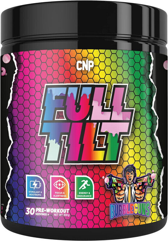 

CNP Full Tilt Pre-workout 30 Servings 300g Bubblegun Flavor