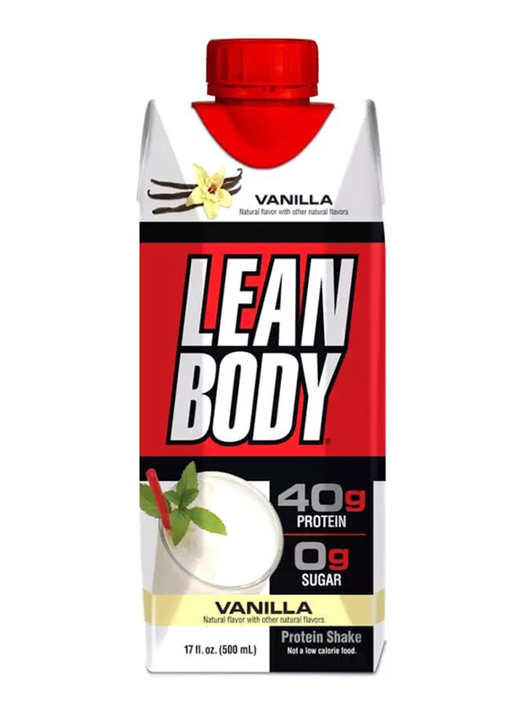 Labrada Lean Body Protein Shake, 500ml, Vanilla