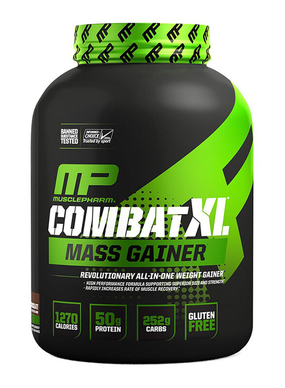 

Musclepharm Combat XL Mass Gainer, 6lb, Chocolate