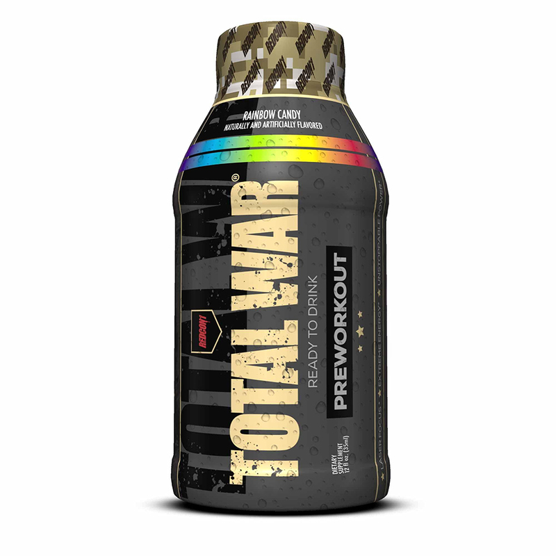 Redcon1 Rtd Total War Pre Workout Rainbow Candy 355ml