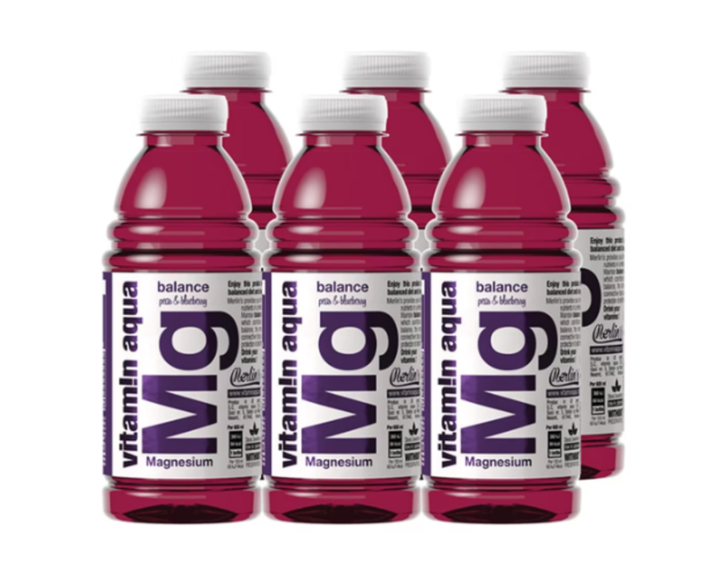 

Vitamin Aqua Zero Rtd Mg 600ml Pear and Blueberry Flavor Pack of 6