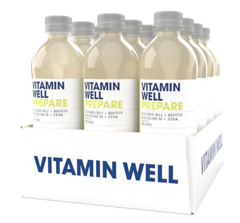 

Vitamin Well Prepare 500ml Melon Flavor Pack of 12