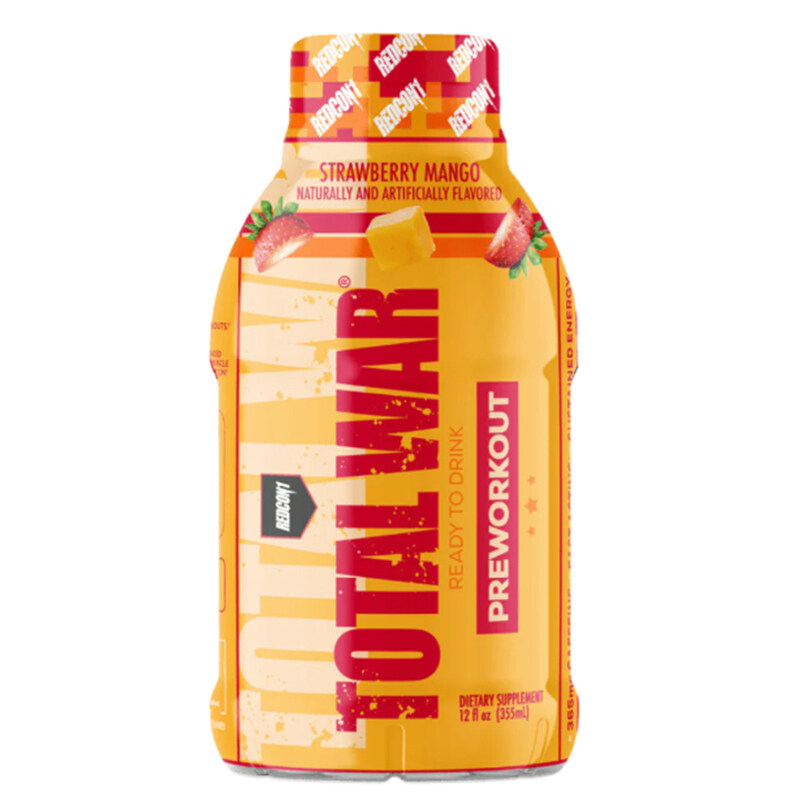 

Redcon1 Rtd Total War Pre Workout Strawberry Mango 355ml