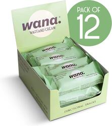 Wana Waffand Cream White Chocolate with Pistachio 43g Pack of 12