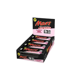 Mars Hi protein Raspberry Smash Flavour Bar, 55g pack of 12