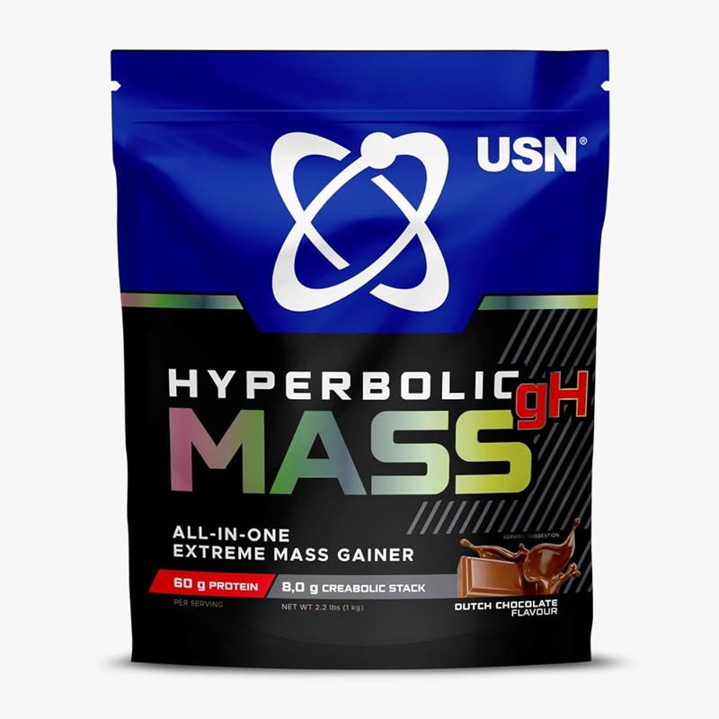 USN Hyperbolic Mass GH 2kg Dutch Chocolate 