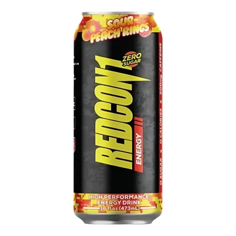 REDCON1 High-Performance Energy Drink Sour Peace Rings 473ML