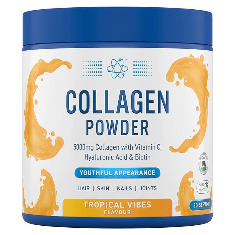 Applied Nutrition Collagen Powder, Tropical Vibes Flavor, 165g, 30 Serving