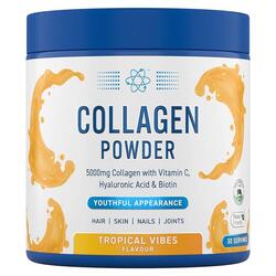 Applied Nutrition Collagen Powder, Tropical Vibes Flavor, 165g, 30 Serving