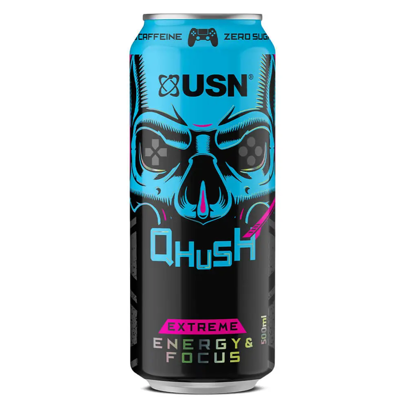 USN QHUSH Extreme Energy & Focus, 500ml