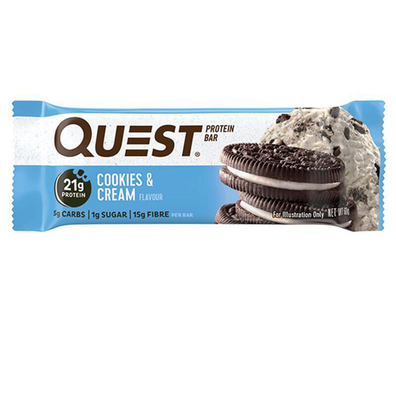 

Quest Protein Bar Cookies & Cream 60g