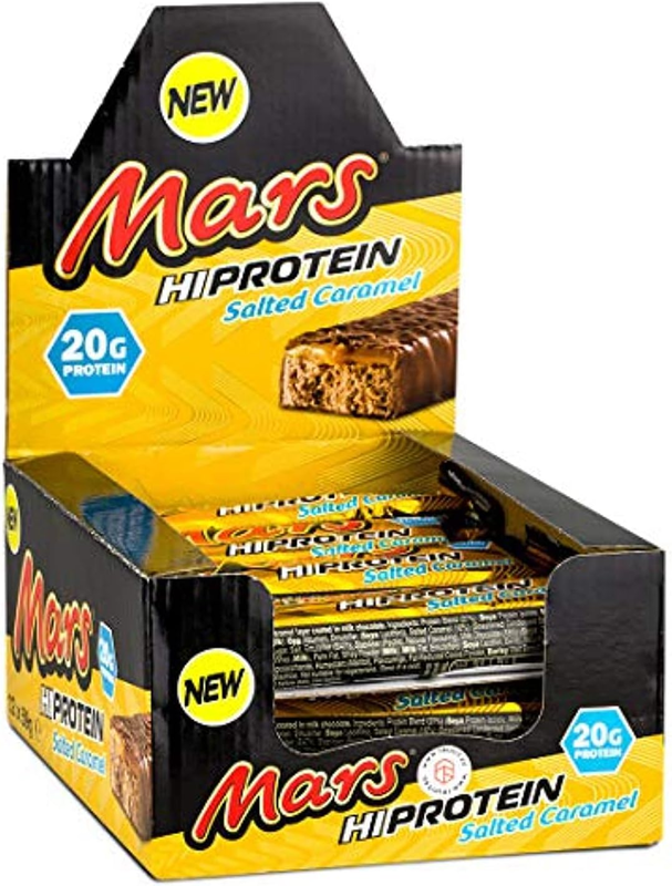 

Mars Hi protein Salted Caramel Flavour Bar, 57g pack of 12