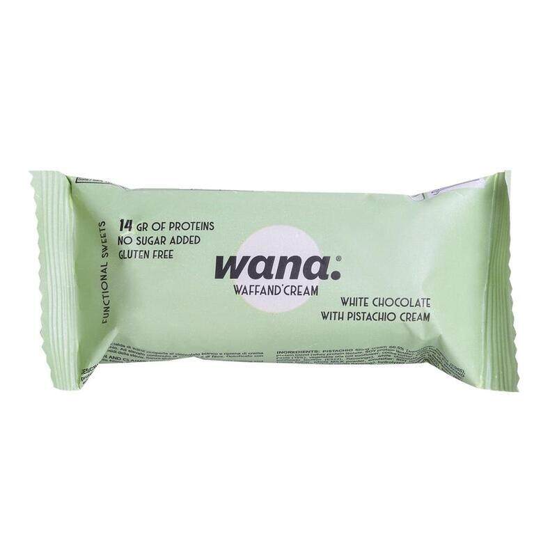 

Wana Waffand Cream White Chocolate with Pistachio Cream 43g