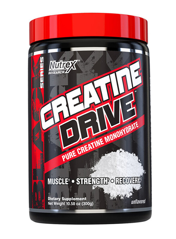 

Nutrex Research Creatine Drive Muscle Builder, 300g, Unflavoured