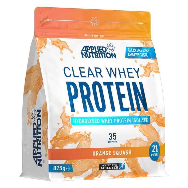 

Applied Nutritiion Applied Nutrition Clear Whey Protein, Orange Squash Flavor, 875g, 35 Serving