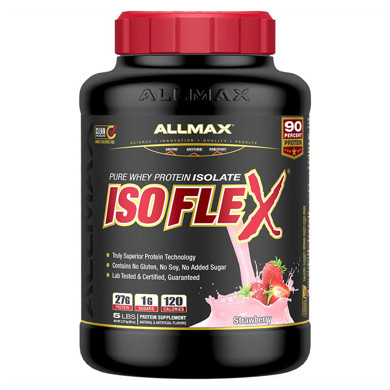 Allmax Isoflex Whey Protein Strawberry 5lbs