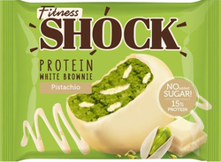 Fitness Shock Protein White Brownie Pistachio 50g