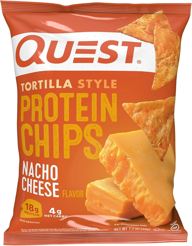 Quest Nutrition Tortilla Style Protein Chips 32g Nacho Cheese