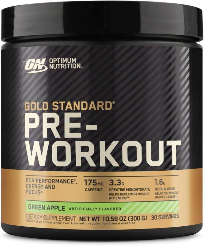 

Optimum Nutrition Gold Standard Pre-workout 30 Servings Green Apple 300g