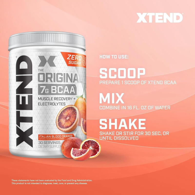 Xtend The Orginal 7g BCAA 30 Servings, 405g, Italian Blood Orange