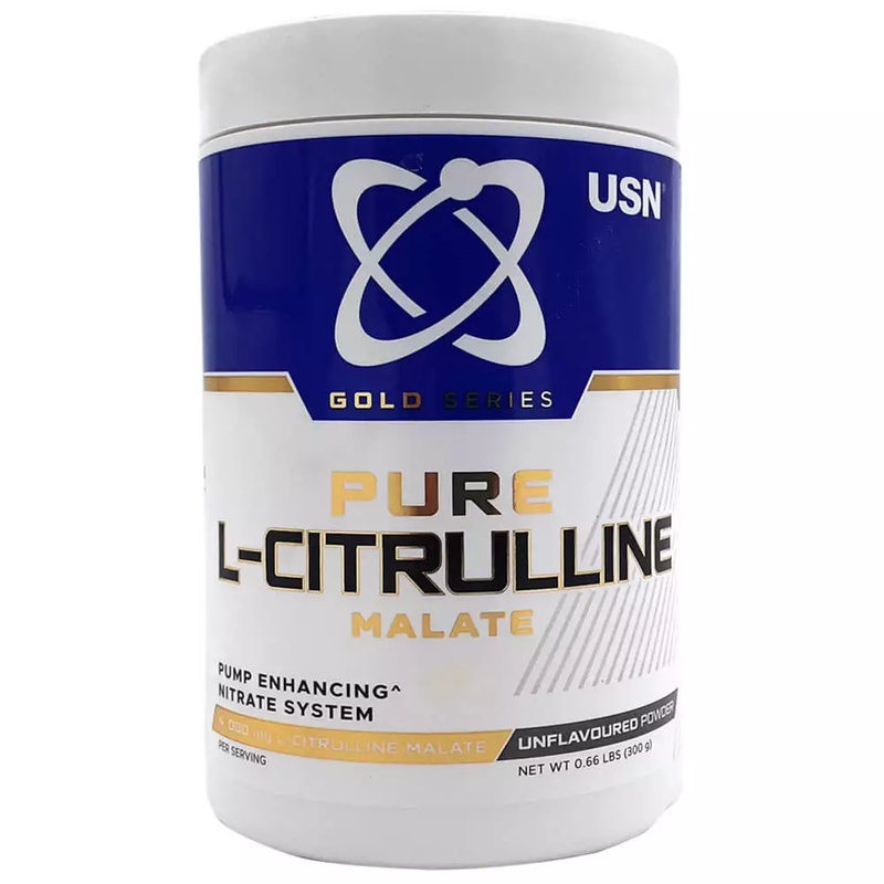 

USN Pure L-Citrulline Malate, Unflavored Powder, 300g, 75 Serving