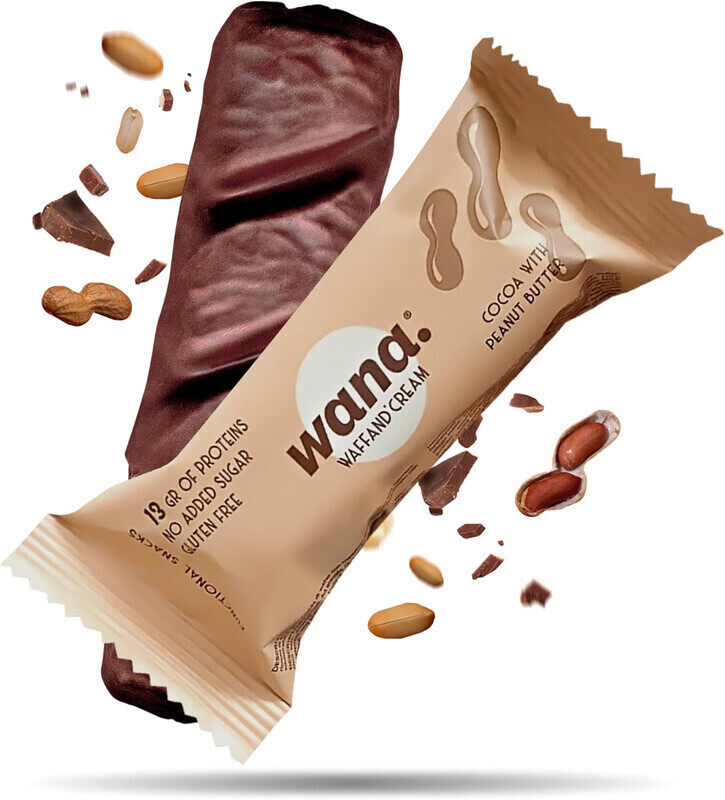 

Wana Waffand Cream Bar 43g Cocoa with Peanut Butter