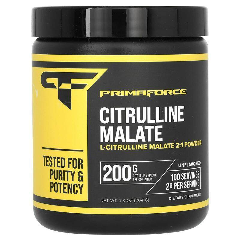 

PrimaForce Citrulline Malate Unflavored 204g 100 Servings