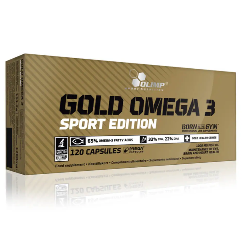  Olimp Gold Omega 3 Sport Edition, 120 Capsules