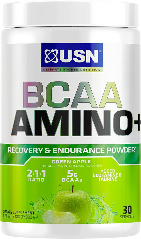 USN BCAA Amino+ 273g Green Apple 30servings