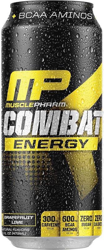 MusclePharm Combat Energy 473Ml Grape Fruit Lime