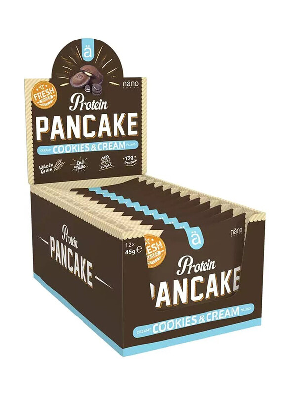 

Nano Supps Protein Pancake, 12 x 45g, Cookies & Cream