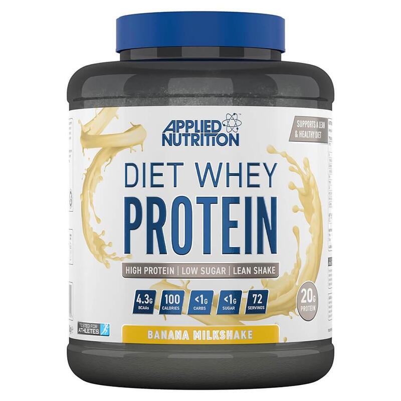 

Applied Nutritiion Applied Nutrition Diet Whey Protein, Banana Milkshake, 1.8Kg, 72 Serving