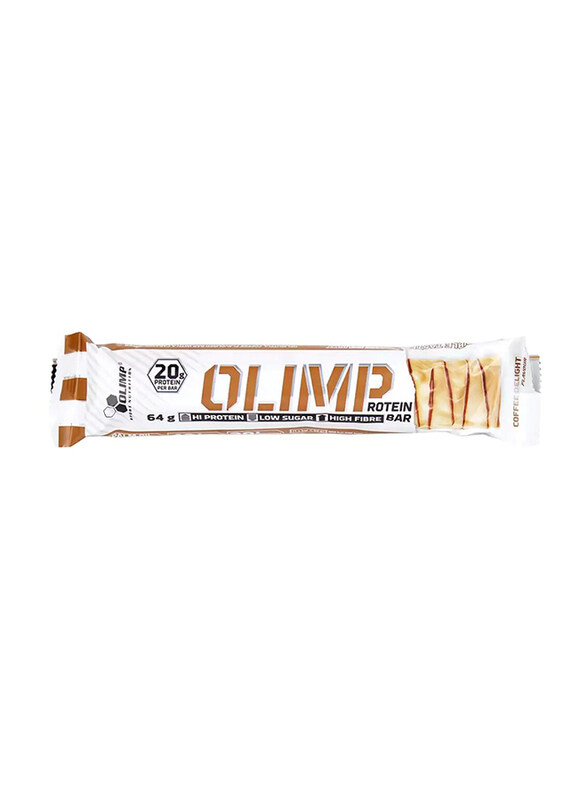 

Olimp Sport High-Protein Meal Bar, 64g, Coffee Delight