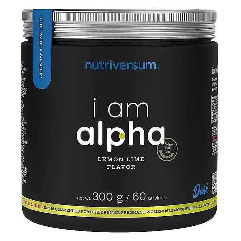 

Nutriversum I Am Alpha 60 Servings Lemon Lime 300g