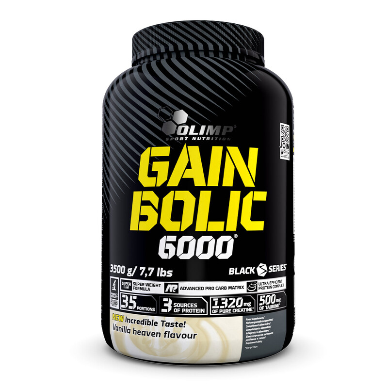 

Olimp Gainbolic 6000 Vanilla Mass Gainer