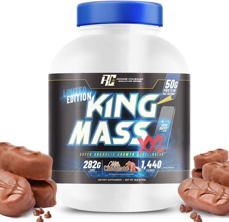 

Ronnie Coleman King Mass XXL Milk Chocolate 6LB 2.7kg