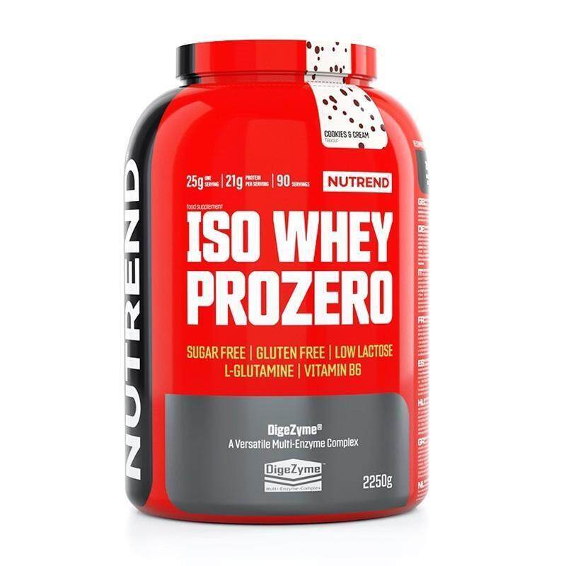 

Nutrend Iso Whey Prozero 90 Servings Cookies Cream 2250g