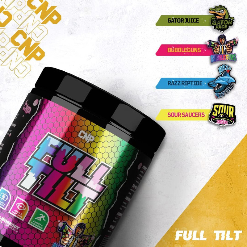 CNP Full Tilt Pre-workout 30 Servings 300g Gator Juice Flavor