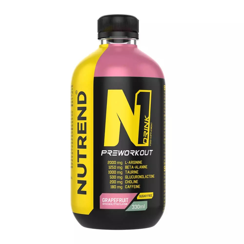 

NUTREND N1 Grapefruit Pre Workout 330ml