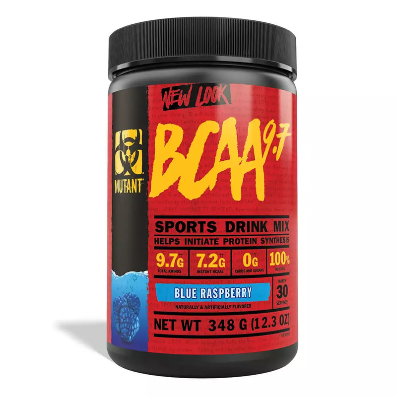 

Mutant BCAA Protein Synthesis Supplement 30 Servings Blue Raspberry 348g