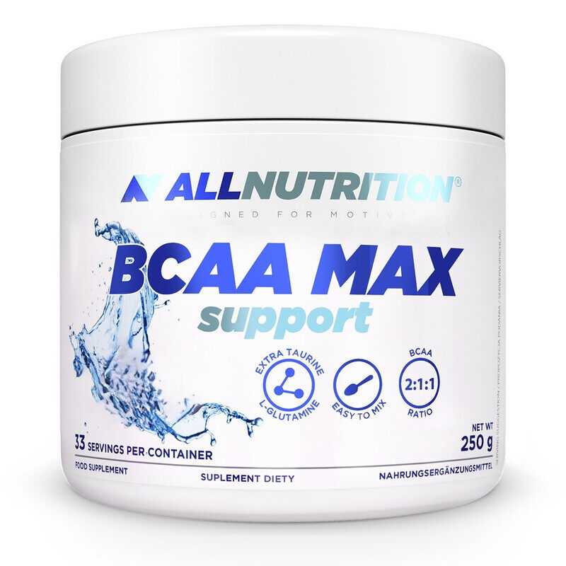 

ALLNUTRITION BCAA Max Support 250g Strawberry falvor 33 Servings