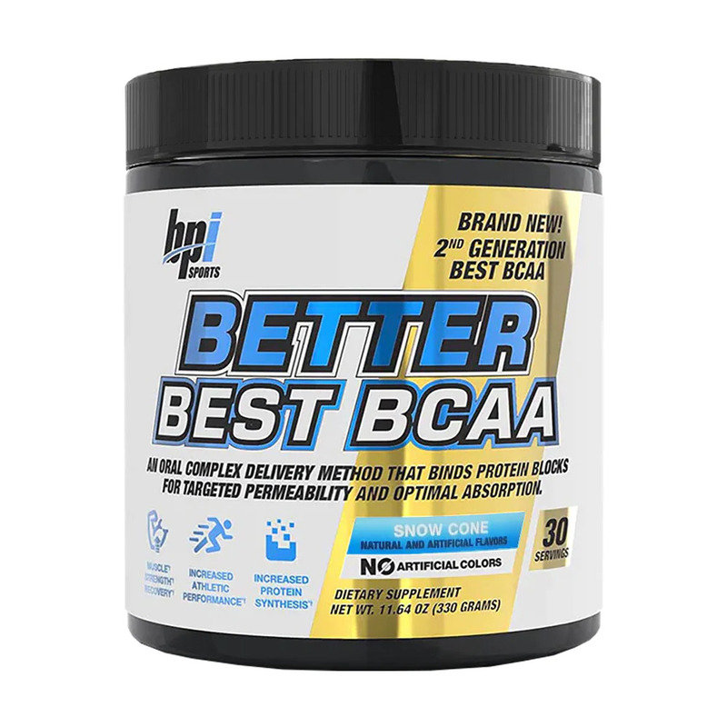 BPI Better Best BCAA 30 Servings Snow Cone 330g