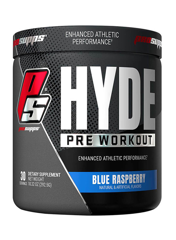 Prosupps Pre-Workout Dietary Supplement, 30 Servings, 292.5g, Blue Raspberry