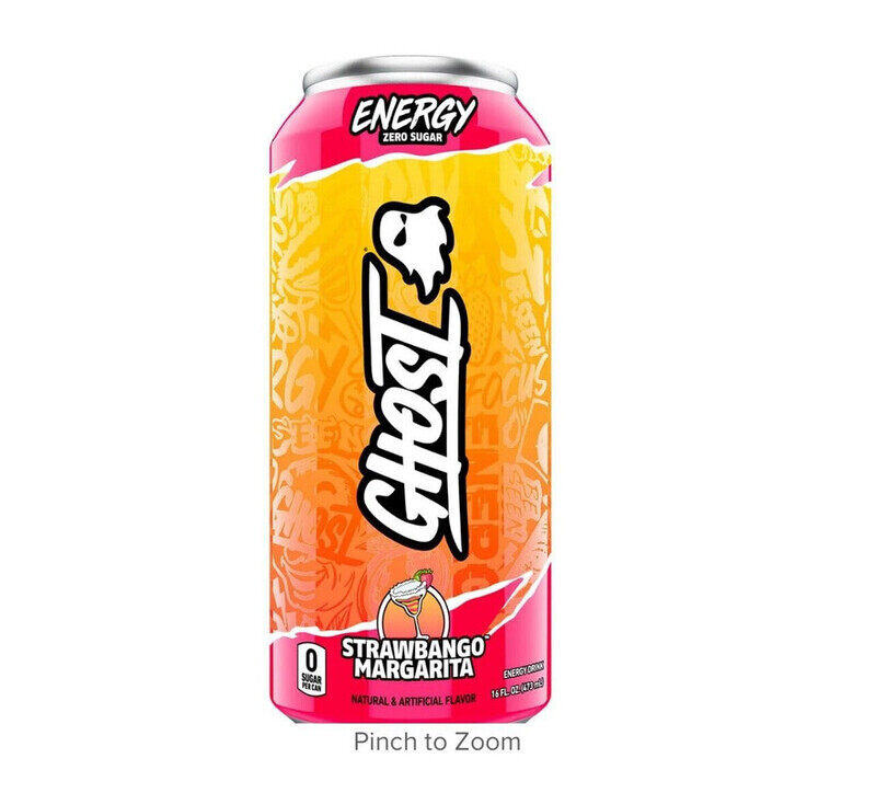 

Ghost Energy RTD Drink 473ML Strawbango Margarita Flavor