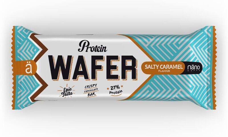 

Nano Supps Protein Wafer 40g Salty Caramel Flavor