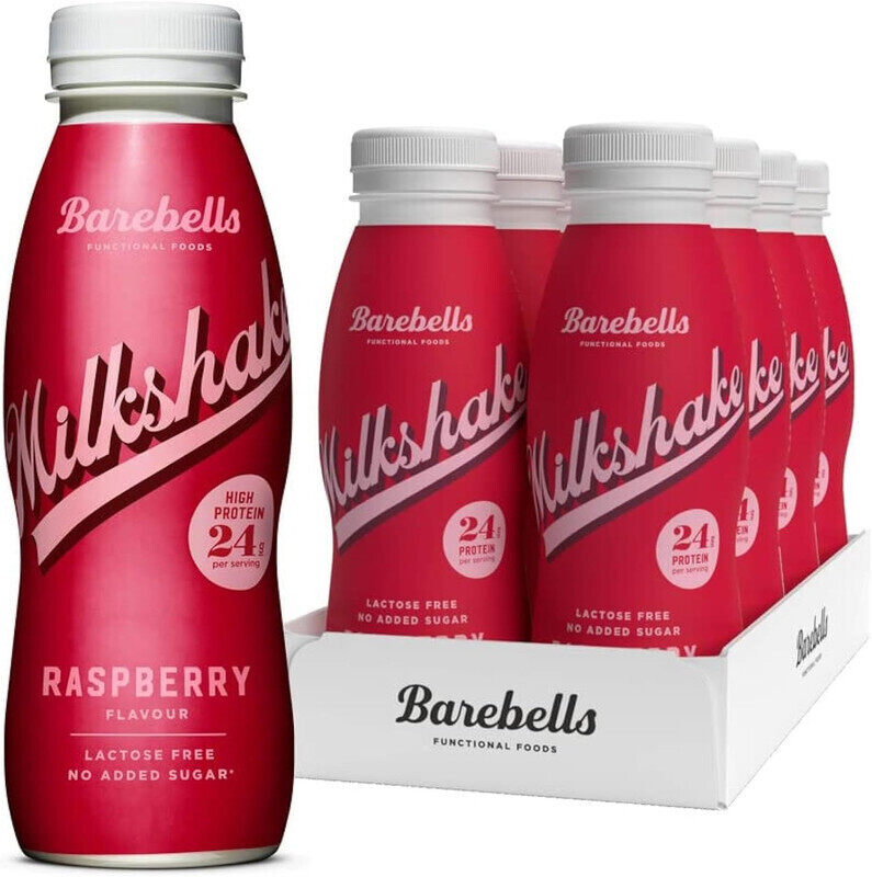 

Barebells Protein Milkshake 330ml Pack of 8 Raspberry Flavor