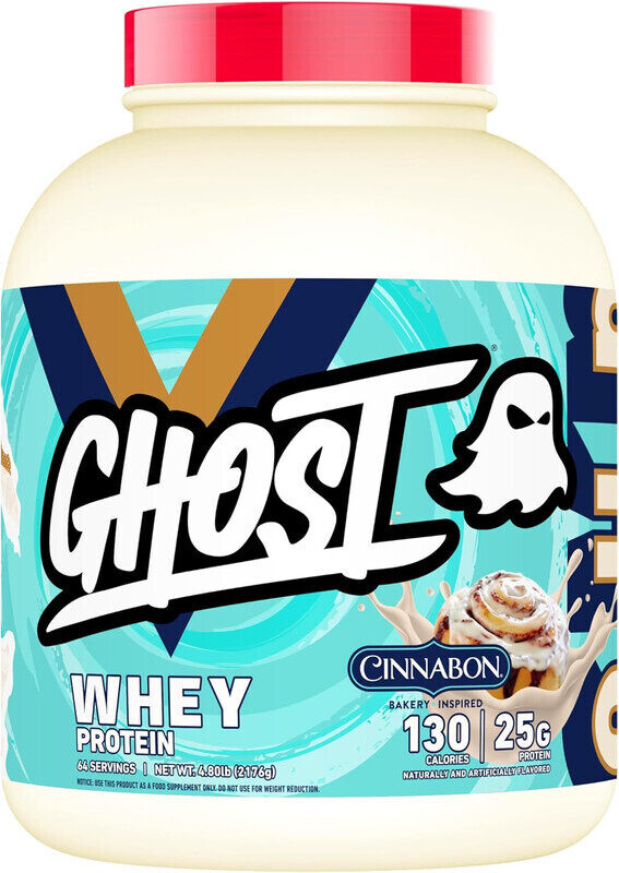 

Ghost Whey Protein 64 Servings Cinnabon 4.80lb
