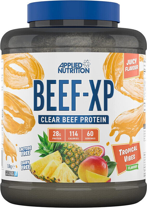 

APPLIED NUTRITION BEEF-XP Clear Beef Protein 60 Servings Tropical Vibes 1.8kg